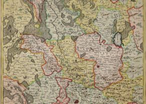 Diocese of Münster and Osnabrück by Danckaerts, 1696