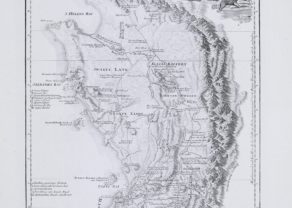 Large map of Cape of Good hope by Schraembl after de la Rochette, 1789