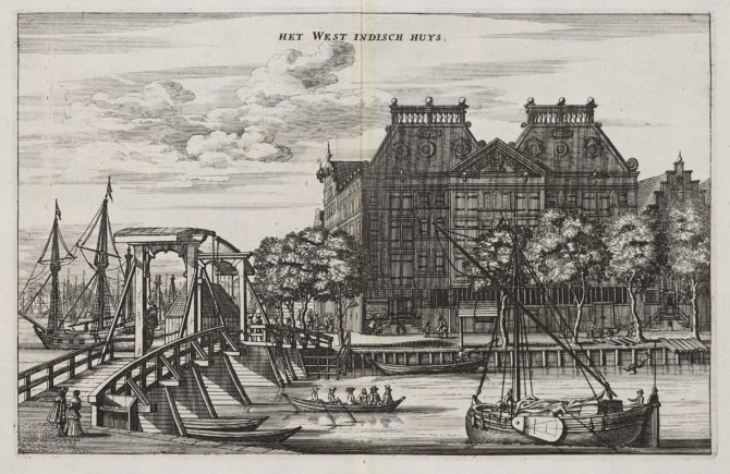 WIC storage facility in Amsterdam by Dapper, 1663