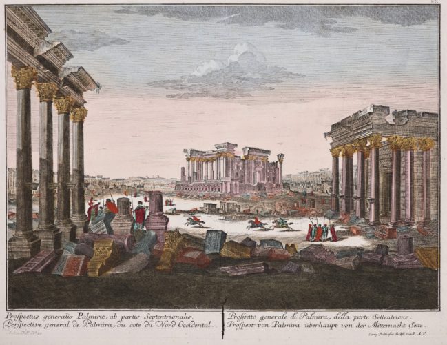 Optica print of Palmyra in Syria