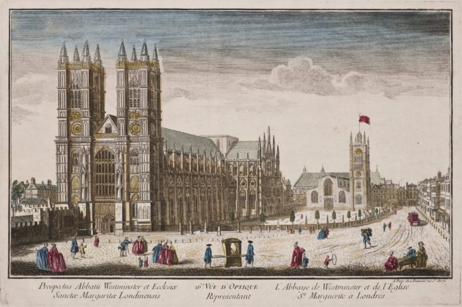 Optica print of Westminster Cathedral by Daumont