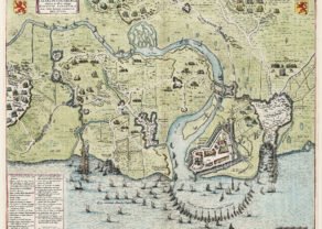 Old map of Geertruidenberg, Blaeu, 1649