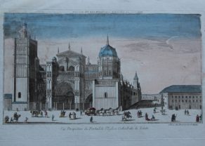 Toledo (cathedral), optica print by Daumont