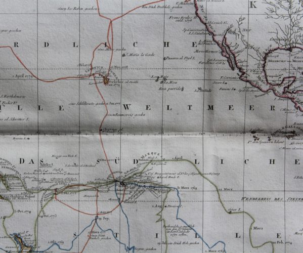 Travels and discoveries by James Cook (Western Hemisphere: Hawaii), 1789, by Roberts and Schraembl