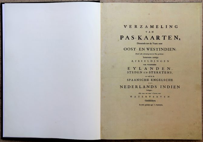 Vingboon's Atlas on Dutch East and West Indies (V.O.C. & W.I.C.) Titlepage 1621-1650