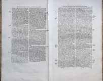 old map (17th century) of South Russia (verso) by Blaeu (Theatrum Orbis Terrarum)