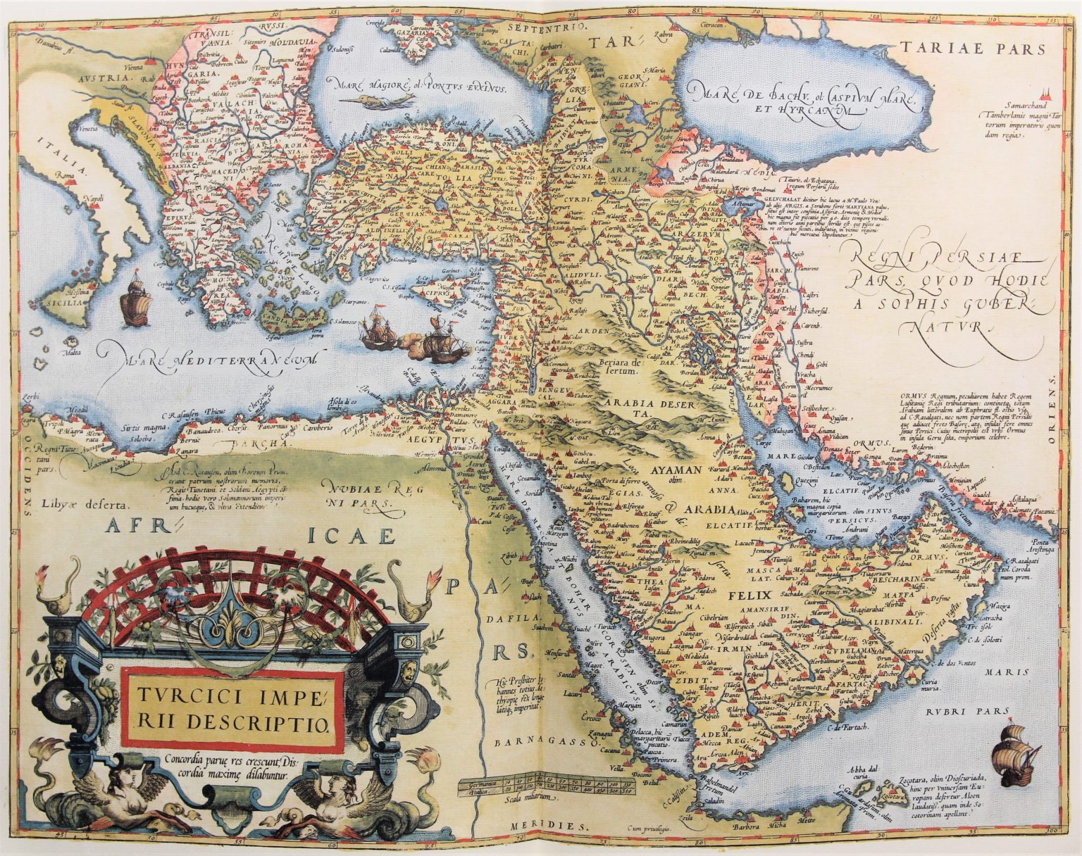 Theatrum Orbis Terrarum by Abraham Ortelius, facsimile CartaHistorica