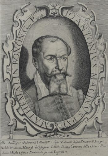 Portrait of Italian mapmaker Giovanni Magini, 1620